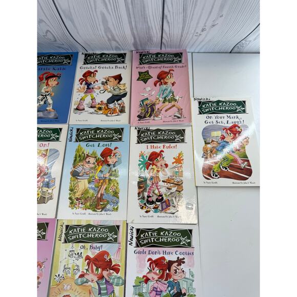 KATIE KAZOO SWITCHEROO 14 Storybook Book Lot Nancy Krulik - Picture 3 of 6